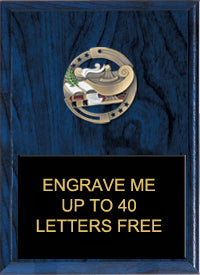 8"x10" Knowledge Dimensional Color Plaque [PEM8-KN]