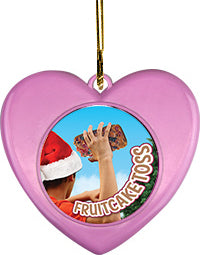 Pink Heart Insert Ornament [M3HRT-PNK-ORN]