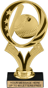 Baseball Midnight Star Theme Trophy [TJMS5-BS]