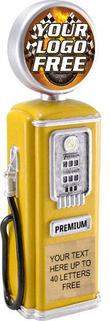 Premium Gas Pump Custom Insert Resin Trophy [SXGP-84]