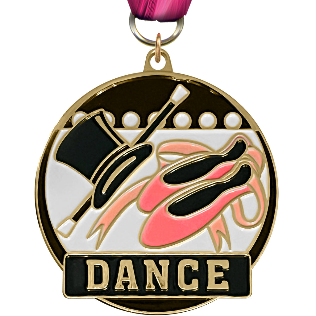Dance Enameled Medal [M2EP-DC]