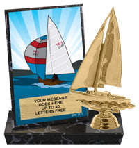 Sailing Billboard Plaque [PBB6-BOAT]
