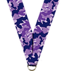 7/8 x 30 in. Purple Camouflage Neck Ribbon [NKRB-2101]