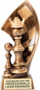 Chess Twisted Resin Trophy [RM53-7-6]