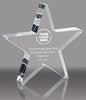 Clear Free Standing Acrylic Stars - 6 inch [ASTR6-Q]