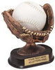 Softball Glove Ball Holder Resin Trophy [SBG690]