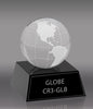 Crystal Globe Award- 3.5 inch [CR3-GLB-X]