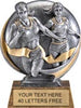 Track Round 3D Sport Resin Trophy - Female - 5