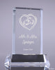 Optical Crystal Mini Award - 3.85 inch [CM236]