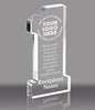 Acrylic Number One Award- 6 inch [ANUM1-6-Q]