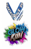Glow Run Colorix-M Acrylic Medal- 3.75 inch [MACR375-GLWRN-Q]