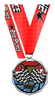 Auto/ Racing Decagon Painted Medal [MDCM2-RC]