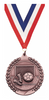 2.75 in Soccer Wreath Framed Medal [M311-SC]
