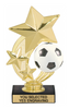 Soccer Shooting Star Spinning Trophy [TSSS6-SC]