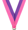 7/8 x 30 in. Pink & Purple Neck Ribbon [NKRB-4054]
