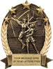 Basketball Gold Star Resin Trophy - Female [GSOR6-BKF]