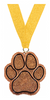 Glitter Paw Medal - 3 inch [MGPAW3]