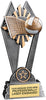 Volleyball Sun Ray Trophy - 8 inch [RJSR-8-VB]