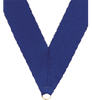 7/8 x 30 in. Blue Neck Ribbon [NKRB-1061]