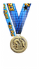 Wrestling Male 1.75 inch Blade 3D Diecast Medal [MBD1-WSM]