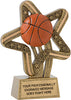 Basketball Stars and Stripes Resin Trophy [RCSS-BK]