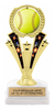 Softball Trophy with Spinning Ball [TSB2D-SB]