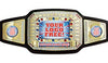 52 inch Custom Champion Award Belt - Black & Gold [CXAB-52-BLK]