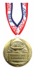 Readers are Leaders 2.75 inch Blade 3D Diecast Medal [MBD2-RAL]