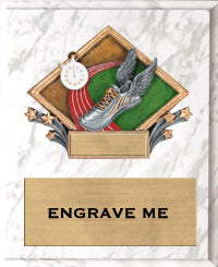 Track Color Diamond Plaque [P9RCD75-TK]