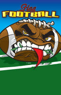 Flag Football Plaque Insert [BBP-1337]