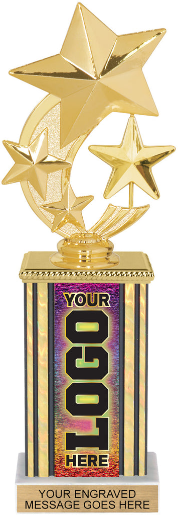 Custom Rectangle Column Trophy - 10 inch [TXSQ10-Z]
