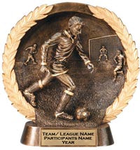 Soccer Super Dimensional Resin Trophy - Male [SDBR-5-SCM]