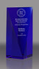 Blue Crystal Goldwell Award - 5 inch [CGW5-BLU-X]