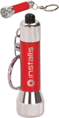 5 LED Flashlight Keychain- Red [FLSHLT131-RED]