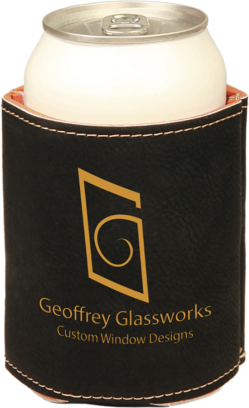 Black Leatherette Beverage Holder [BHJ-249]