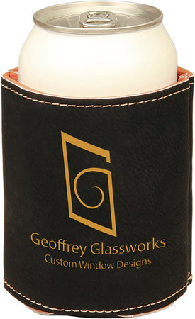 Black Leatherette Beverage Holder [BHJ-249]