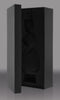 Clear & Bronze Art Glass Twist- 15 inch [AGC37]