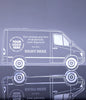 1 inch Thick Acrylic Cargo Van Award - 7 inch [A1SPT7-Q]