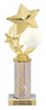 Volleyball Shooting Star Spinning Trophy [TSSS12-VB]