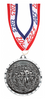 2.75 inch Cross Country Diecast Medal with Diamond Cut Border [MM275DC-CC]