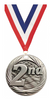 2nd 2.75 inch Blade 3D Diecast Medal [MBD2-2ND]