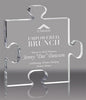 Puzzle Piece Clear Acrylic Award - 6.25 inch [APZL2-6-Q]