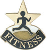 Scholastic Star Pins- Fitness [PB117]