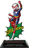 Golf Female Super Hero Acrylic Trophy- 8 inch [TACR8-SH-GLFF-Q]