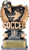 Soccer Silver Allstar Resin Trophy [RM70-13-SC-6]