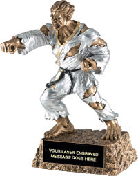 Martial Arts Monster Resin Trophy [MNST6-MA]