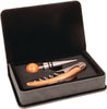 2 Piece Leatherette Wine Tool Set- Gray [WTS15J]