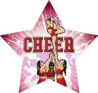 Cheerleading- Mount Star Insert [ST-2490]