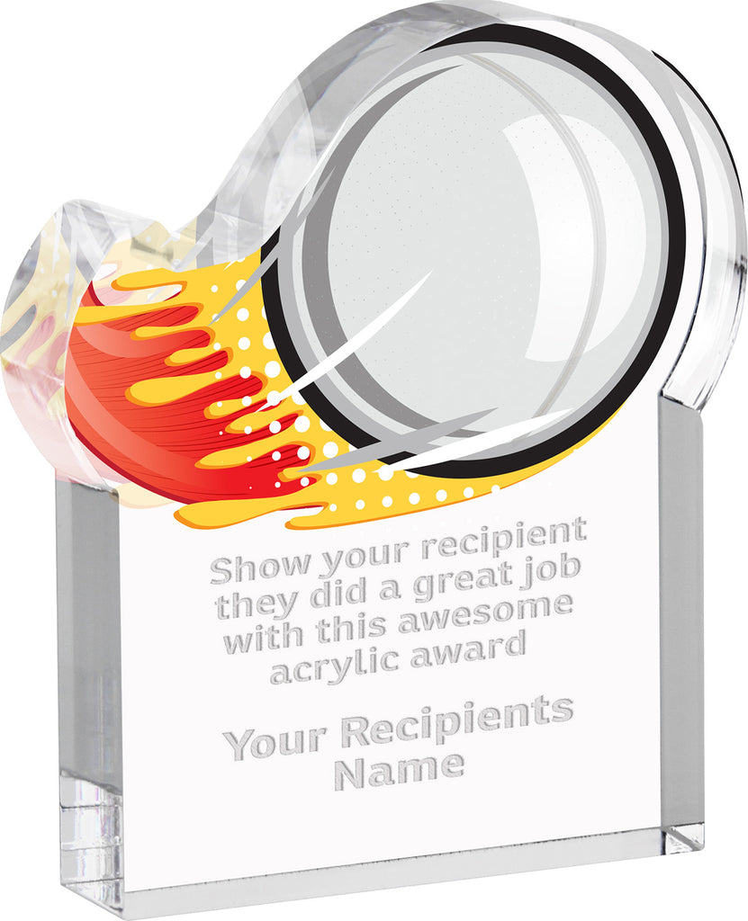 Beer Pong Splatters Acrylic Award- 5x6 inch [ASLM-56-BRPNG-Q]