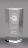 Optical Crystal Block Award - 4.75 inch [CFBRCT-475-X]